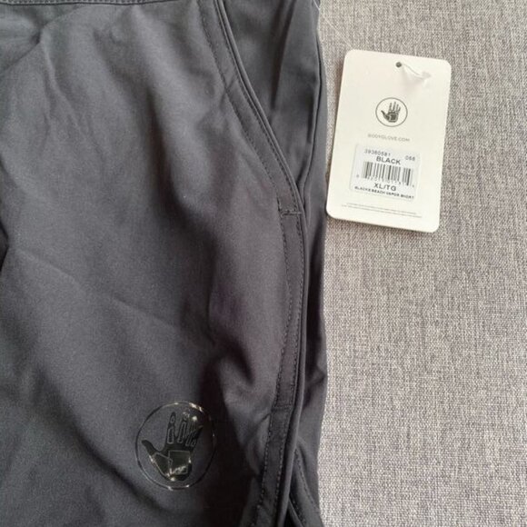 Body Glove Women's Smoothies Black's Beach Solid 4" Vapor Boardshort, XL - Picture 6 of 6
